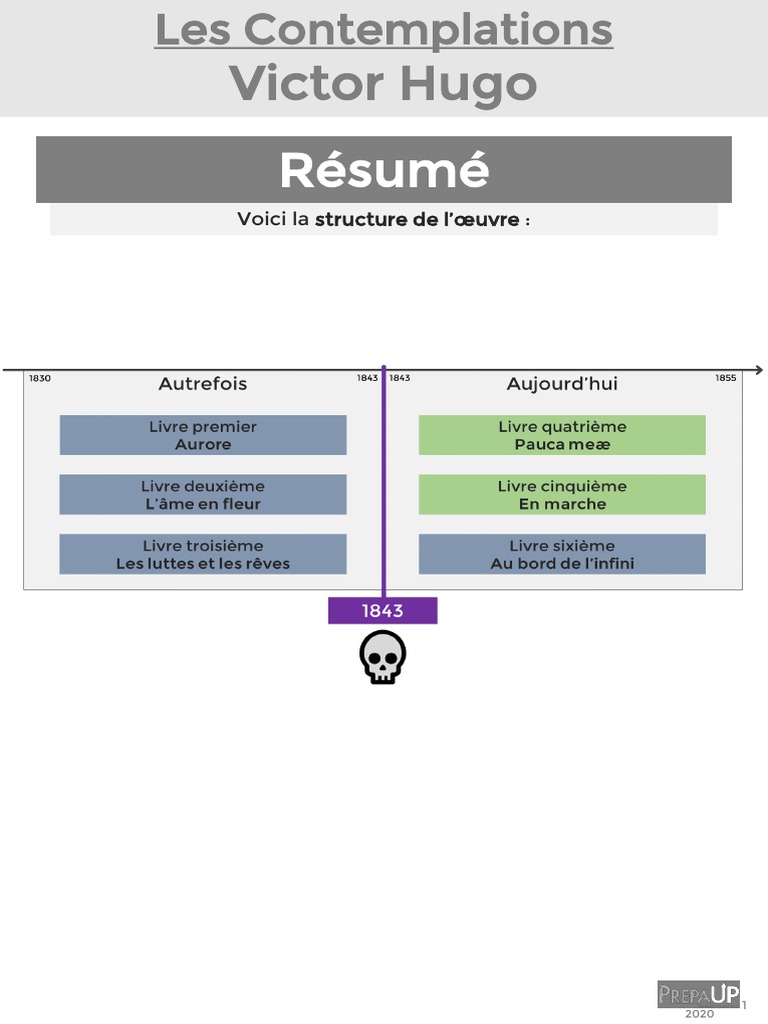 Pauca Meae Analyse De Chaque Poème PDF Resume - Les Contemplations | PDF | Victor Hugo | Poésie