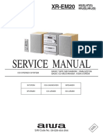 Service Manual: XR-EM20