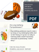 Balitang Isports