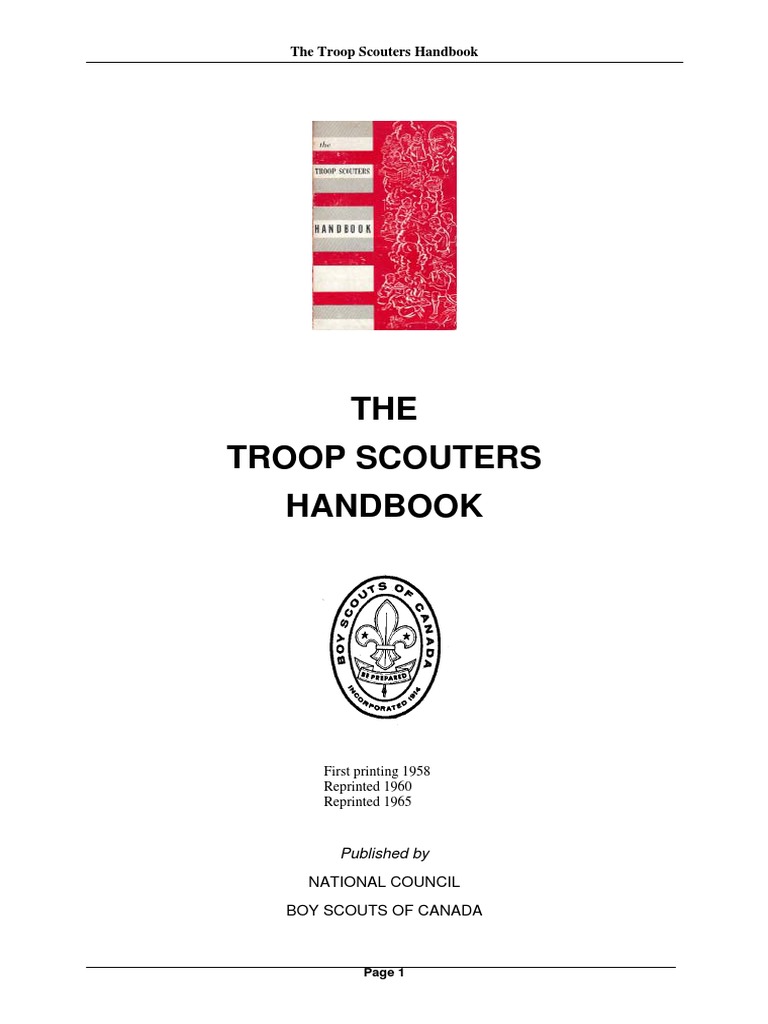 BSP Handbook PDF | PDF | Scouting | Boy Scouts Of America