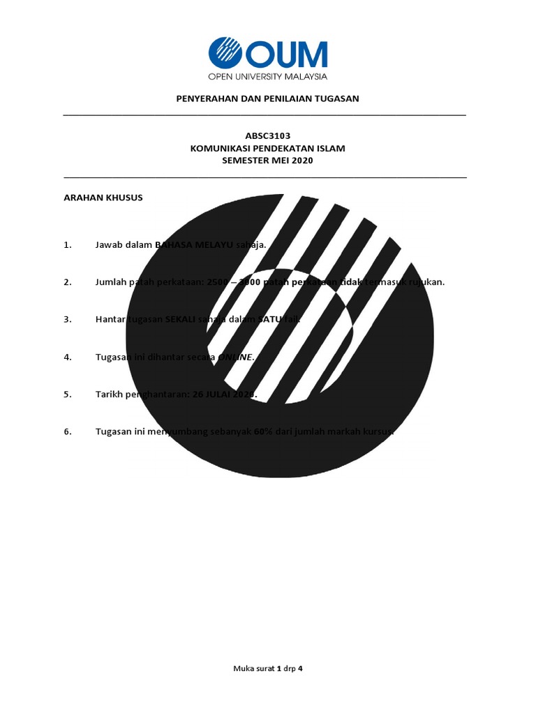 Absc3103 Komunikasi Pendekatan Islam Pdf