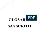 Glosario Sancrito Final