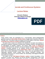 Vibration of Discrete and Continuous Systems Lecture Notes PDF