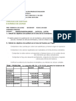 Auditoria 2do Parcial en Excel