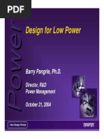 Design For Low Power