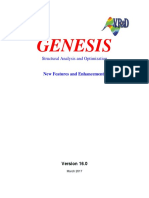 New in GENESIS 16.0 PDF