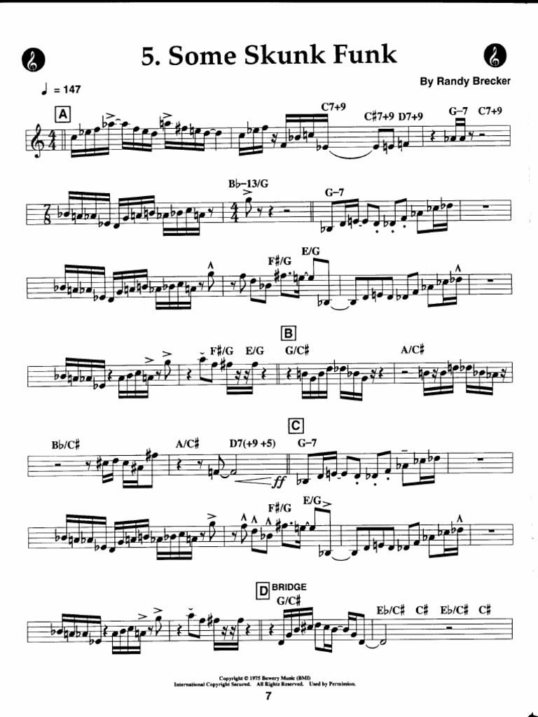 Some Skunk Funk | PDF