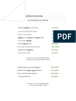 Analisis Metrico Poema