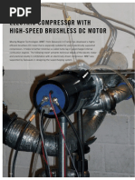 Electric Compressor With High-Speed Brushless DC Motor: Development Supercharging