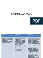 Kanker Esofagus