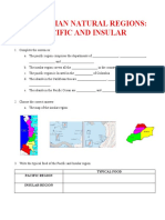 Colombian Natural Regions: Pacific and Insular