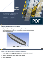 Workshop 02.1: Aqwa Basics - Hydrodynamic Diffraction