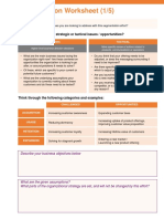 Segmentation Worksheet