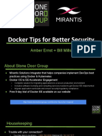 Mirantis Stone Door Webinar Docker Tips Security