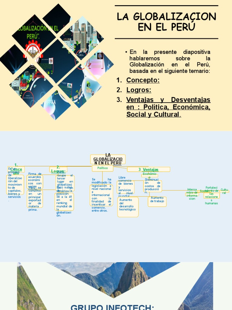 Impacto de la Globalización en Perú | PDF | Globalización | Perú