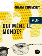 Qui Mène Le Monde by Noam Chomsky