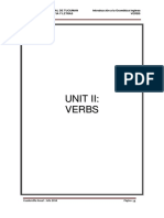 UNIT II Verbs PDF