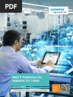 MQTT Publisher For SIMATIC S7-1500