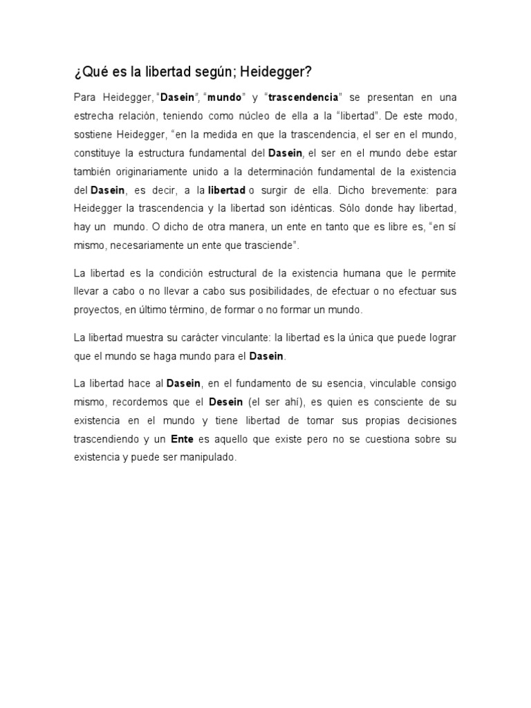 Definicion de Libertad. | PDF
