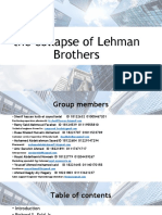 The Collapse of Lehman Brothers