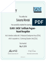 SAChE certificate 2_Hazard recognition