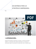 Metodología Sistémica para Un Proceso Estratégico Empresarial