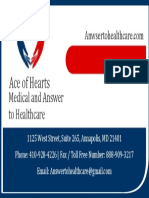 Ace of Hearts: Medical and Answer To Healthcare