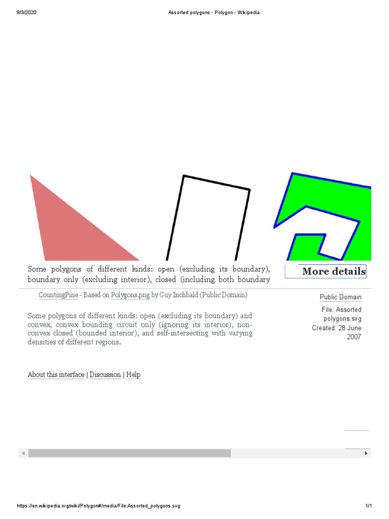 Types of Polygons Illustrated | PDF