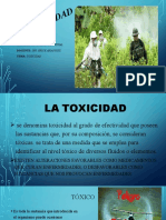 La Toxicidad