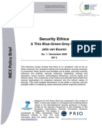 Security Ethics: A Thin Blue-Green-Grey Line