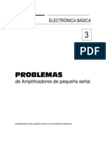 3 Ejercicios Amplif BJT