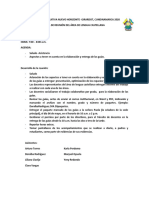 Acta - Reunión Del Área de Lengua Castellana-Mayo 05-2020
