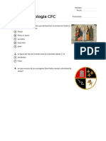 Quiz - Examen Cristologia CFC