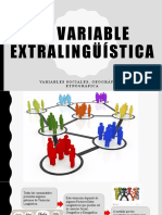 OPINIÓN Variables Lingûísticas