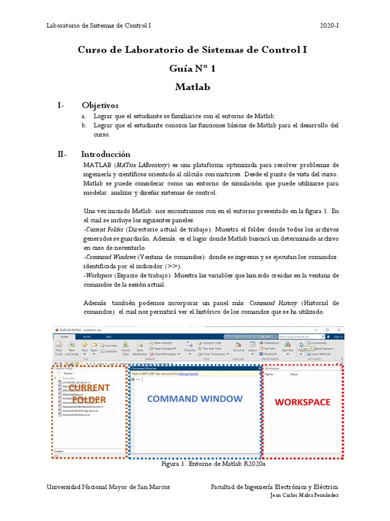 Guia I - Sistemas de Control I | PDF | Matlab | Ciclones tropicales