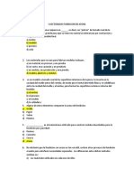 BANCO DE PREGUNTAS 2das EXPOSICIÓNES 