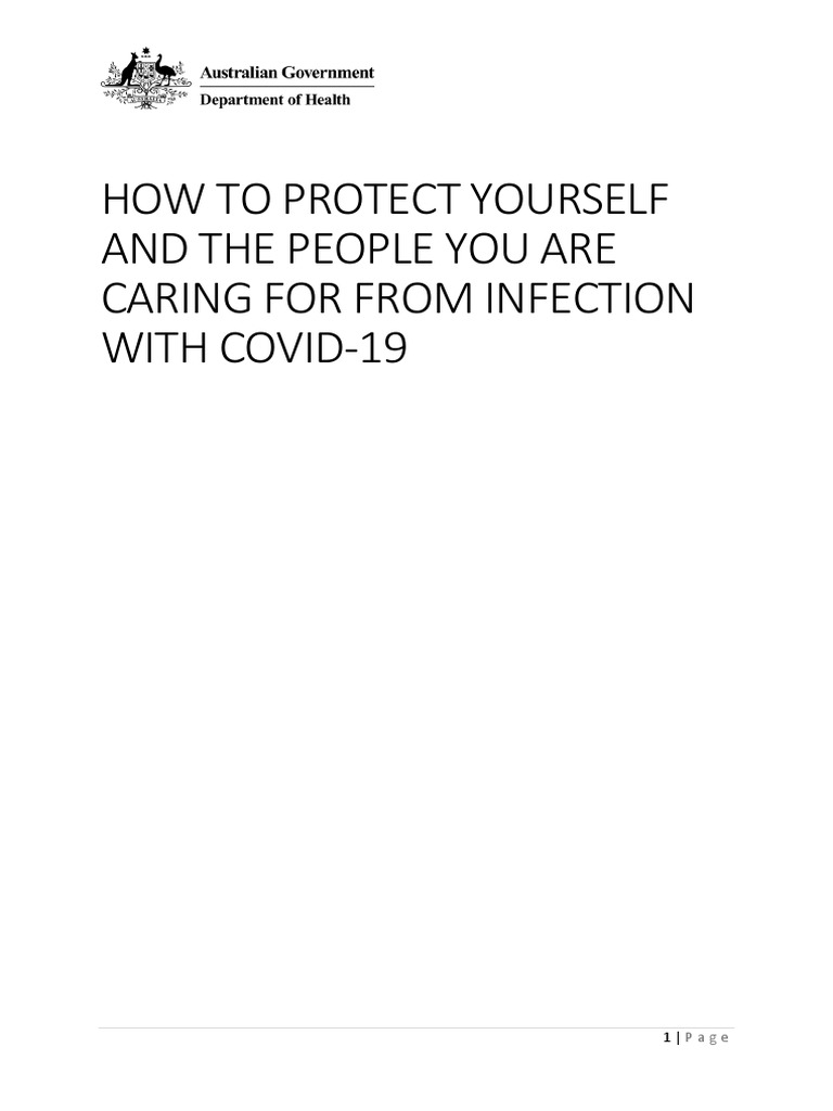 COVID-19 Infection Prevention Guide | PDF | Hand Washing | Influenza