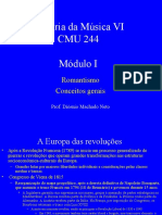 Modulo I - Romantismo - Conceitos Gerais