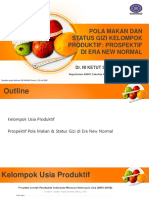 Pola Makan Dan Status Gizi New Era - 25 Juli 2020