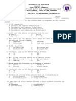 Pre-Test Review on ICT Fundamentals