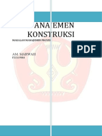 Manajemen Konstruksi