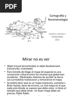 Cartografía y Fenomenología1