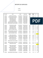 Reporte de Servicios: Fec. Ingreso Chofer Unidad Boleta Pesaje UM Peso Hora de Ingreso Hora de Salida