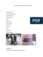 Informe Ensamble de Un Computador en Funcionamiento
