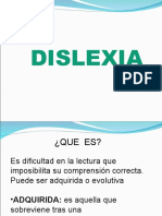 DISLEXIA Sintomas