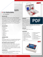 FT Botiquin Primeros Auxilios 10 Personas