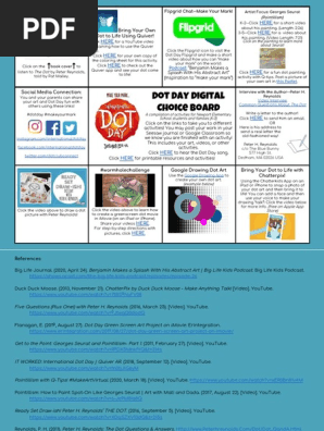 golightly digital choice board--dot day