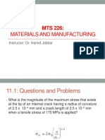 MTS 226 Materials Fracture Strength