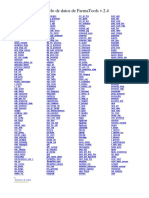 Modelo de Datos de FarmaTools - Ver 2.4