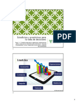 Estadística: Estadística y Pronósticos para La Toma de Decisiones